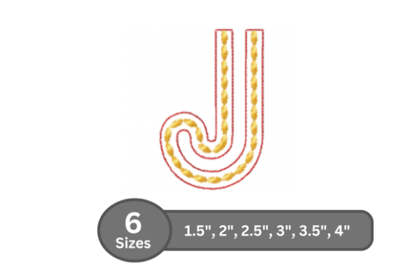 Rope Twist Alphabet - J Review