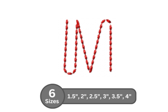 Soft Cord Alphabet -M Review
